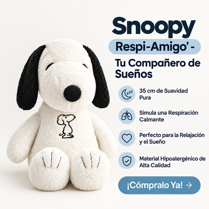 Peluche Antiestrés que Respira
